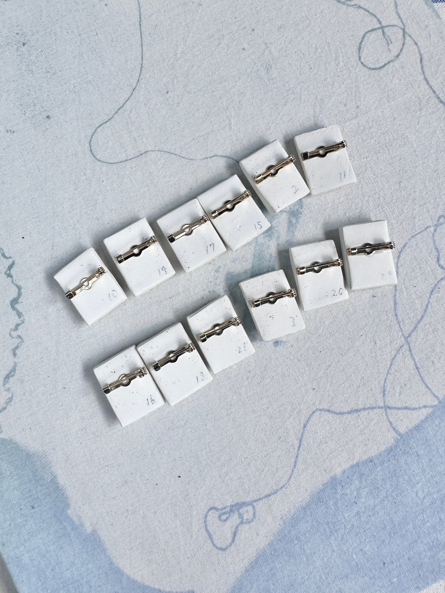Peace Friends Brooch