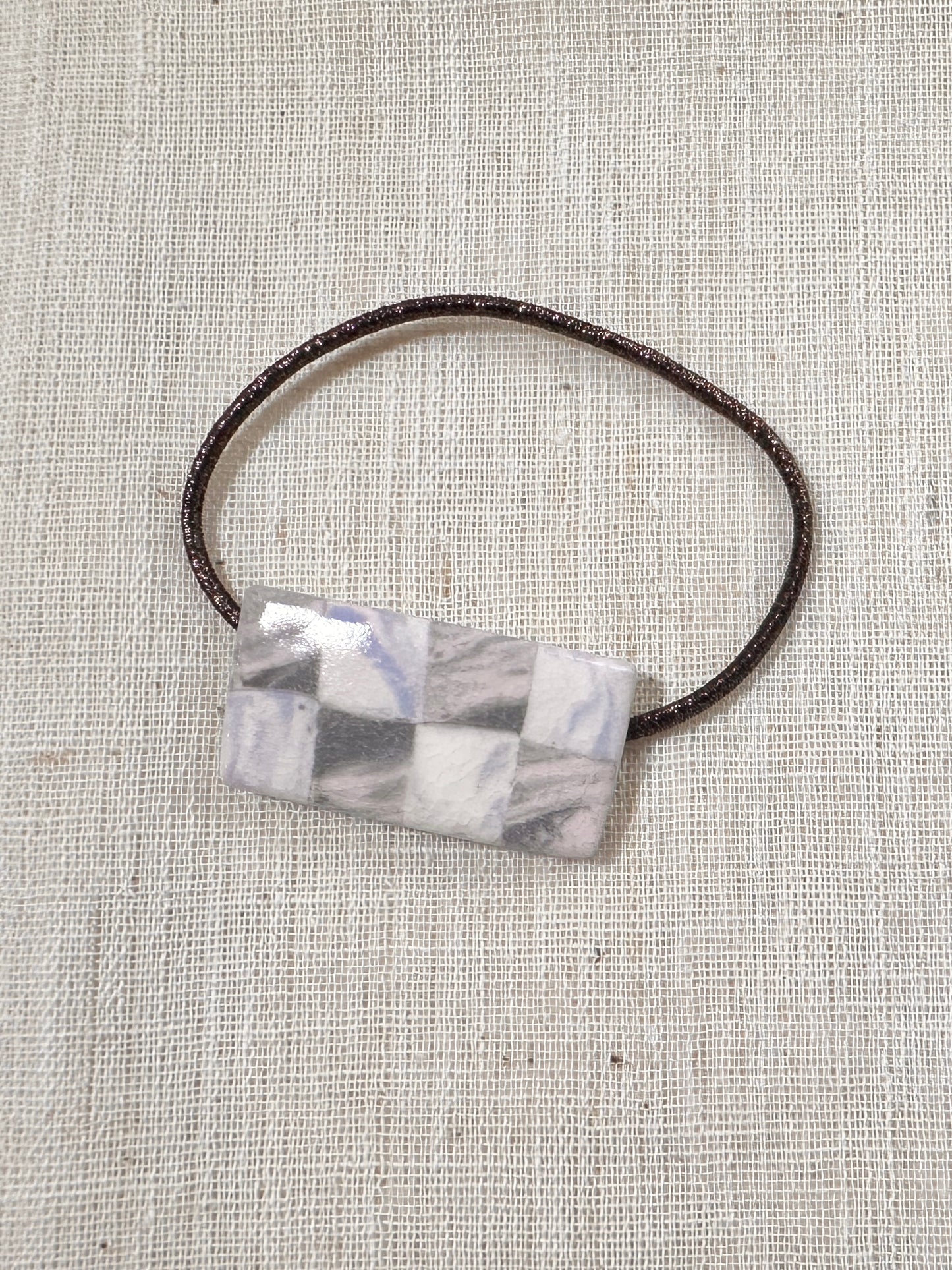 Pink Marble Hair Band