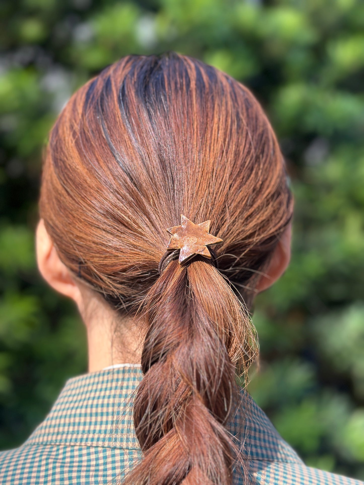Brown Star Hair Band