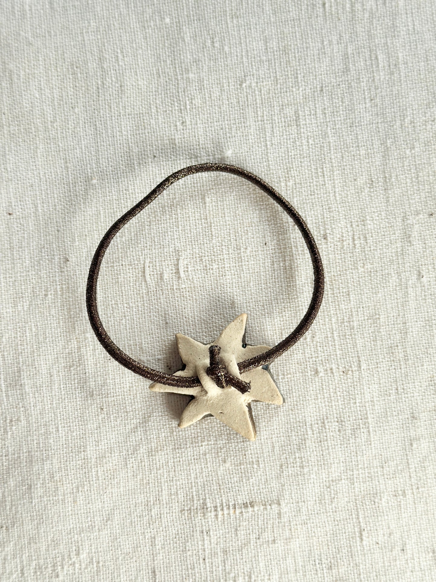 Brown Star Hair Band