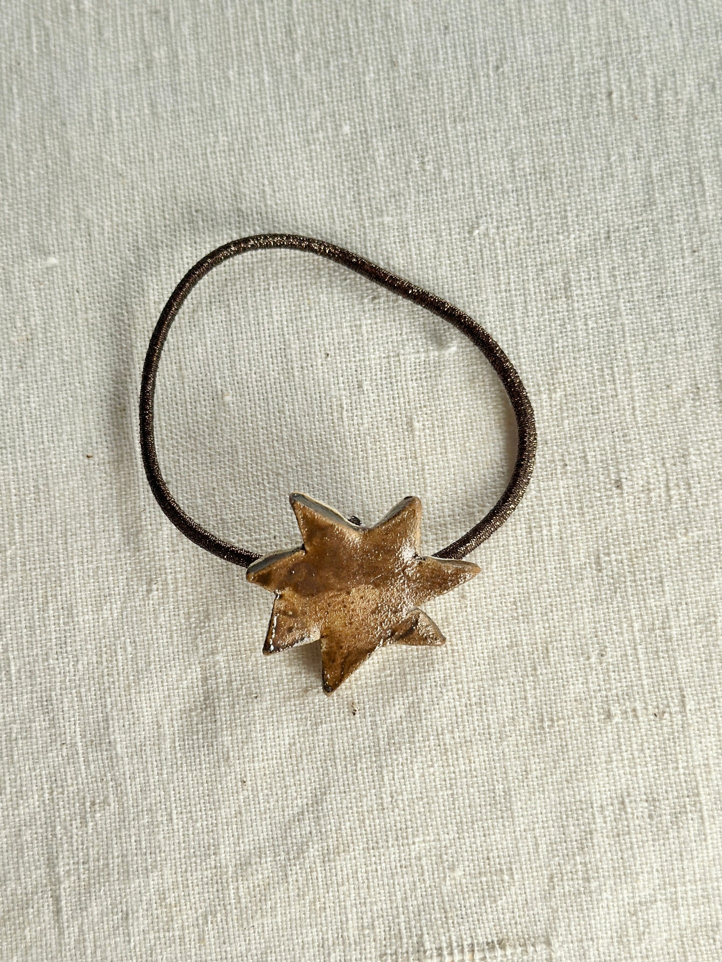 Brown Star Hair Band